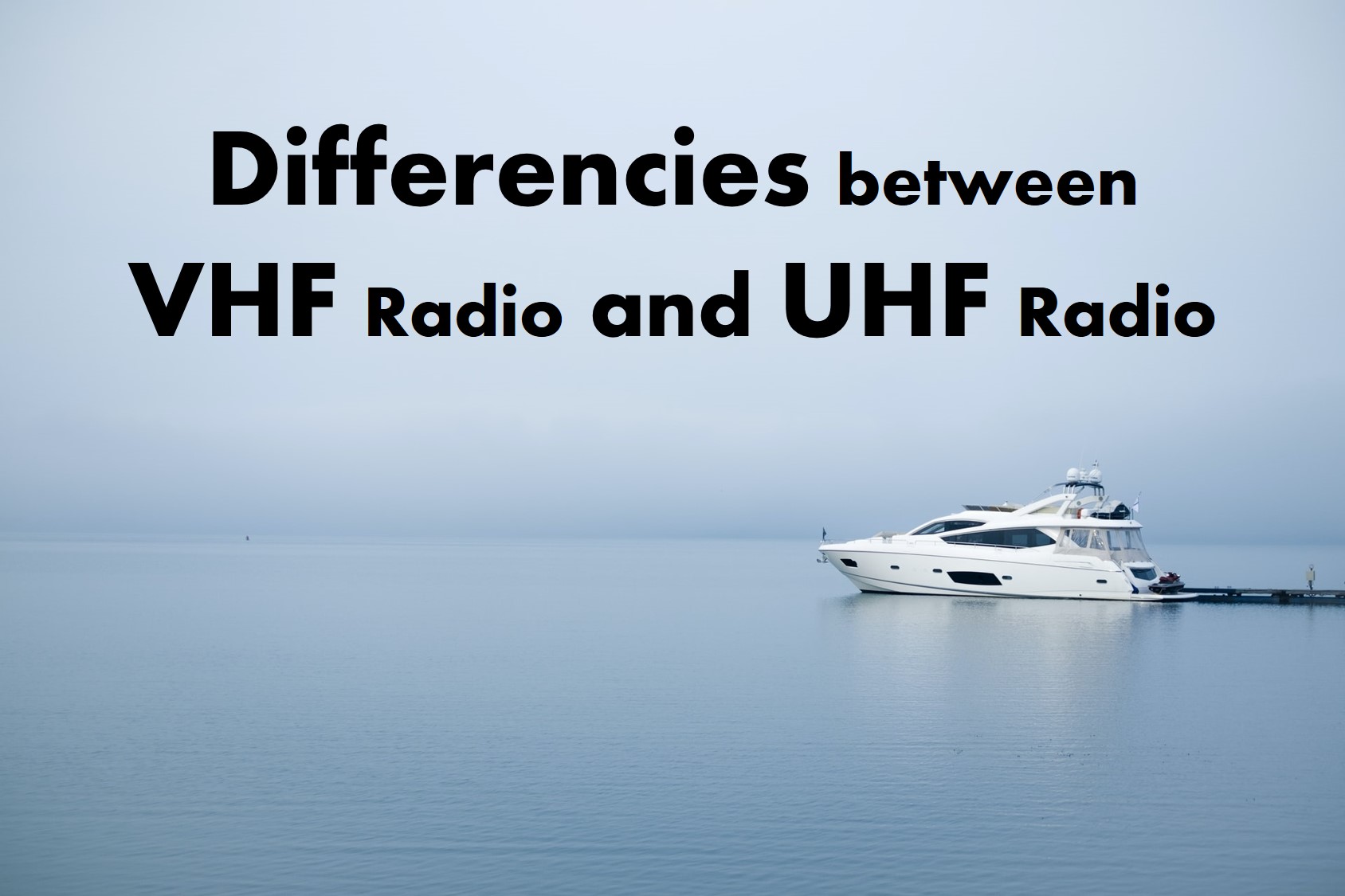 What are the differency between VHF and UHF radios?