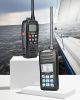 Why VHF marine radios are used out at sea