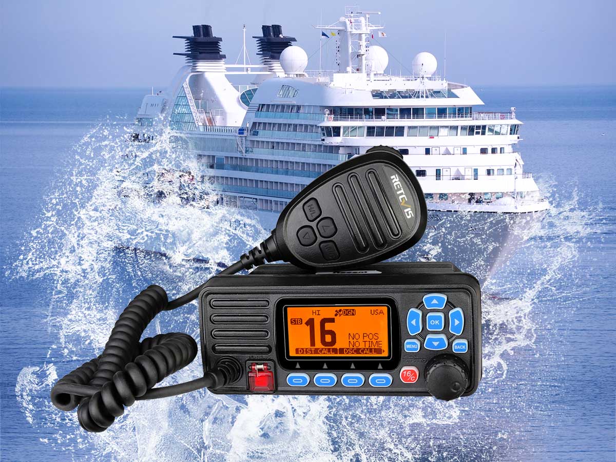 Learn about the VHF marine radio in advance