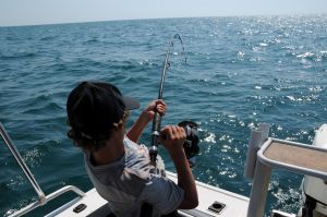 Fisherman's view of Retevis marine radio doloremque